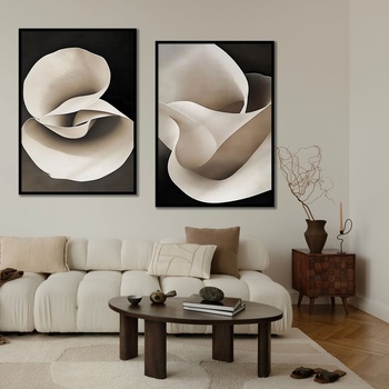 Image 1 of Decono Картини Абстракт в Бежово