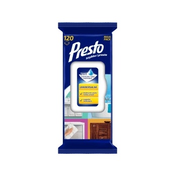 Presto vlhčené utierky univerzal 72ks