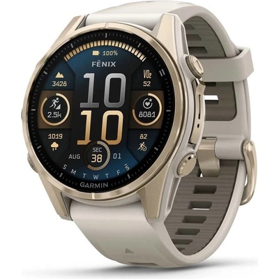 Garmin Fenix 8 AMOLED 43mm Sapphire Gold/Grey 010-02903-11