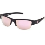 Adidas Мъжки очила за колоездене Adidas eyewear ES0006 Mirror S3 Cycling glasses - Matte Black / Violet Mirror - размер One Size (205-7202-0311)