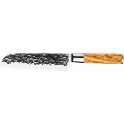 FORGED Olive japonský nôž Santoku 18 cm
