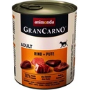 Animonda Gran Carno Adult hovädzie & morka 6 x 800 g