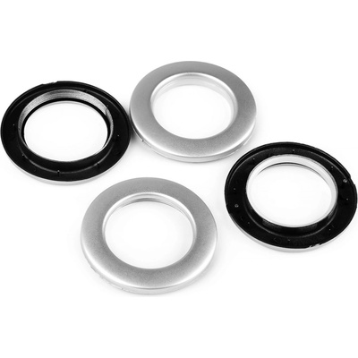 Prima-obchod Průchodka zacvakávací vnitřní Ø42 mm / na záclony a závěsy, barva 2 stříbrná mat – Zbozi.Blesk.cz