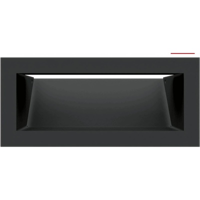 Kratki LUFT 9 x 20 cm černá