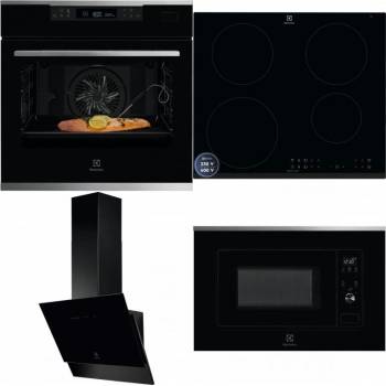 Set Electrolux KOBCS31X + LIR60433B + LFV616K + LMS2203EMX