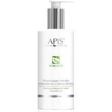 Apis Natural Acne-Stop Home čisticí a odličovací mléko se zeleným čajem 300 ml