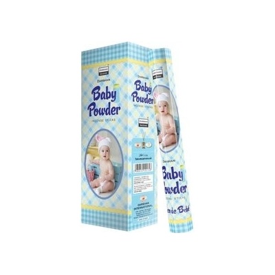 Darshan Indické vonné tyčinky Baby Powder Hexa 20 ks