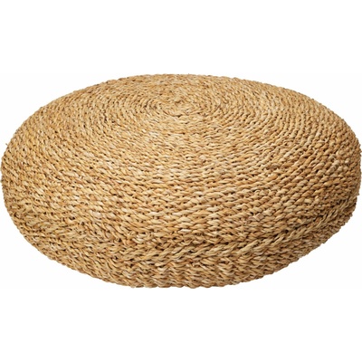 Home Styling Collection Sedací polštář z mořské trávy, průměr 58 cm