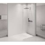 POLYSAN Architex - Душ стена Walk-In, 126x210 см, хром/прозрачно стъкло AXC130CL (AXC130CL)
