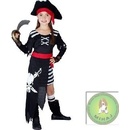 Dětské karnevalové kostýmy Pirátka