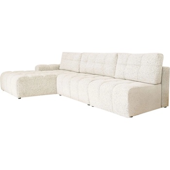 Miuform Кремав разтегателен модулен ъглов диван с място за съхранение (ляв ъгъл) Lulu - Miuform (2219PE03)