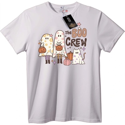 NOONEBRAND Тениска BOO Екип за Halloween - L, White