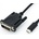 Roline Адаптер USB C 3.2 Gen 2 - DVI, M/M, 2 м 11.04. 5831-10 (11.04.5831-10)