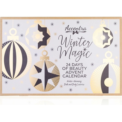 Accentra Adventný kalendár v skladacej krabičke Winter Magic