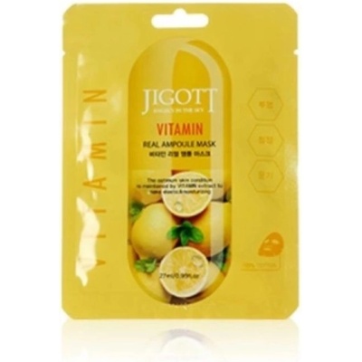 JIGOTT Ампулна маска за лице с витамин Е, бетаин и хиалуронова киселина jigott (snp280139)