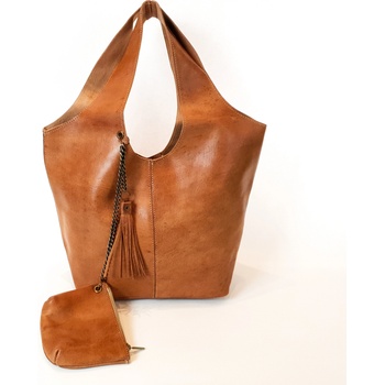 Image 1 of Светло кафява мароканска торба