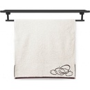 Veba uterák a osuška Nora elipsy 450g/m2 Osuška Nora Elipsy 70x140 cm smetanová