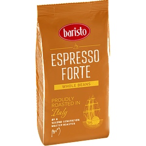 Baristo Кафе на зърна Baristo Espresso Forte, 500 г
