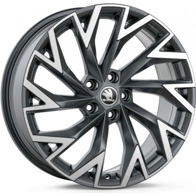 Škoda HELIX 8x19 5x112 ET44 anthracite – Hledejceny.cz