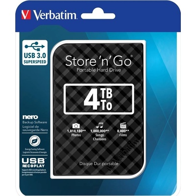 Verbatim Store n Go 4TB, 53223