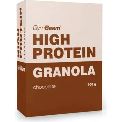 GymBeam Granola s vysokým obsahem bílkovin slaný karamel 400 g