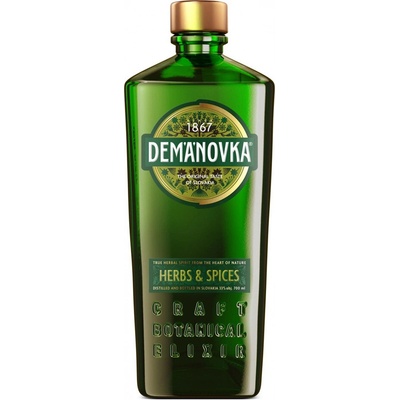 Demänovka Herbs&Spices 33% 0,7 l (čistá fľaša)