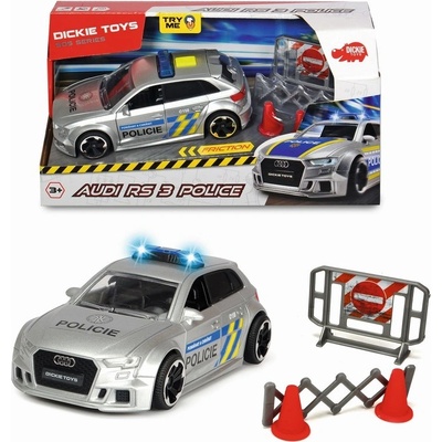 Dickie Audi Rs3 Polícia česká verzia