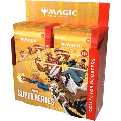 Magic the Gathering Magic The Gathering: Marvel Super Heroes Collector Booster Display (12 Boosters) (D53580000)