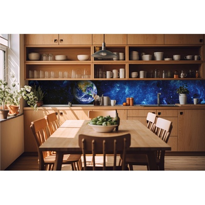 DIMEX ART Фототапет за кухня - глобус 420 x 60 см