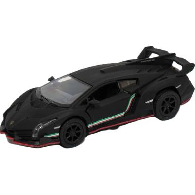Kinsmart Метална количка Kinsmart - Lamborghini Veneno, 1: 36, черна (58129)