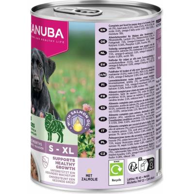 Eukanuba Puppy bohatá na jehněčí s bramborami 400 g