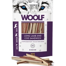 WOOLF Soft Lamb and Cod Sandwich LONG 100 g
