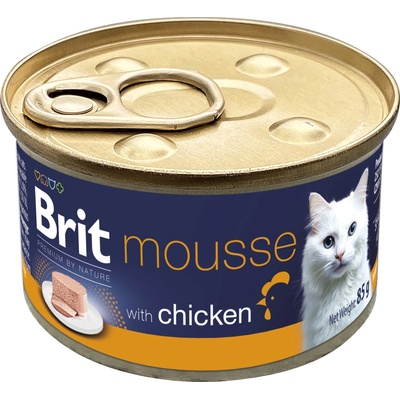 Brit Premium by Nature Cat Mousse Chicken 85 g