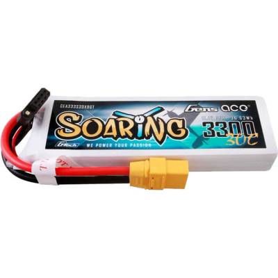 Gens ace LiPo батерия Gens Ace G-Tech Soaring 3300mAh 11.1V 30C 3S XT90 (GEA333S30X9GT)