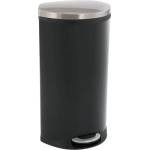 EKO-Europe Кош за отпадъци EKO SHELL с педал (30 л) - черен (EKO 921830 - Black)