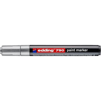 Edding 790 stříbrný