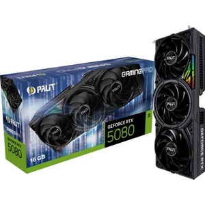 Palit GeForce RTX 5080 GamingPro 16GB GDDR7 256bit (NE75080019T2-GB2031A) Видео карти