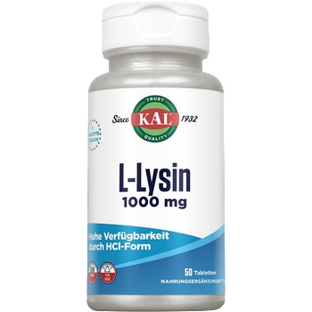 KAL L-лизин 1000 мг - 50 таблетки