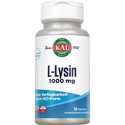 KAL L-лизин 1000 мг - 50 таблетки