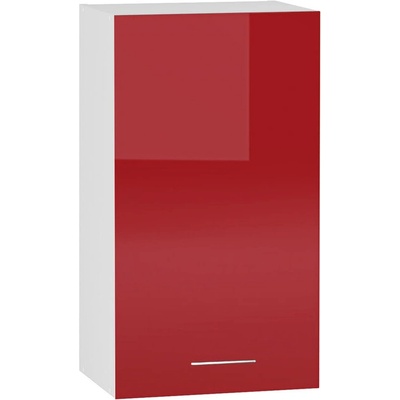 Bogdan Furniture Europe Горен шкаф b 40/72-e20, червен гланц