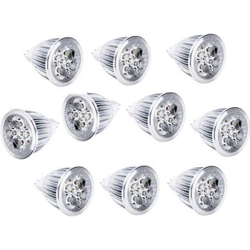 Промо Пакет 10 бр. LED Луничка 12V 5x1 W MR16►1.48 лв/бр (EP 0718 PW-0717 WW)