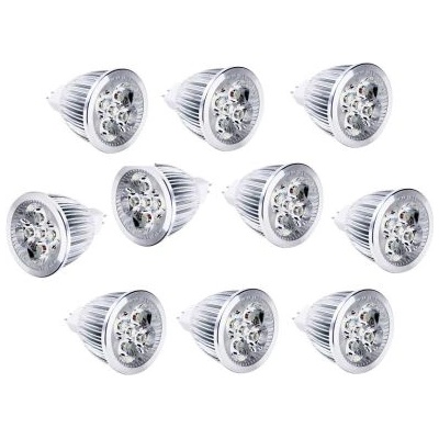 Промо Пакет 10 бр. LED Луничка 12V 5x1 W MR16►1.48 лв/бр (EP 0718 PW-0717 WW)