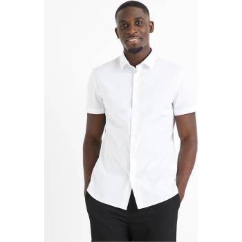 Celio Daslim Риза с къс ръкав Celio Celio | Byal | МЪЖЕ | S