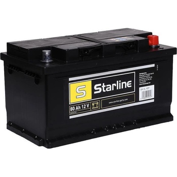 Starline 80Ah 740A right+ (BASL80P)
