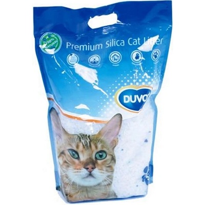 Duvo+ Premium Silikónová podstielka pre mačky s vôňou citrónu 1-8mm 2 kg 5 l