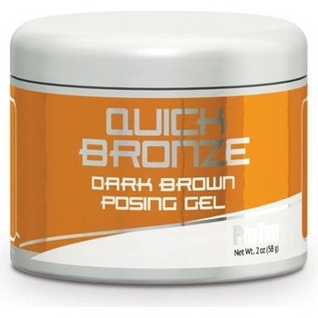 ProTan IFBB Quick Bronze Dark Brown Gel Pózovací gel 58 g
