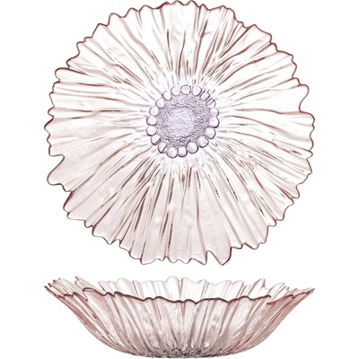 BLOOMINGVILLE Skleněná mísa MARIKO růžová 31 cm