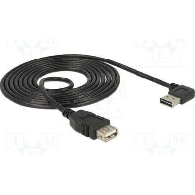 Delock 83552 USB 2.0 zlacený 2m černý