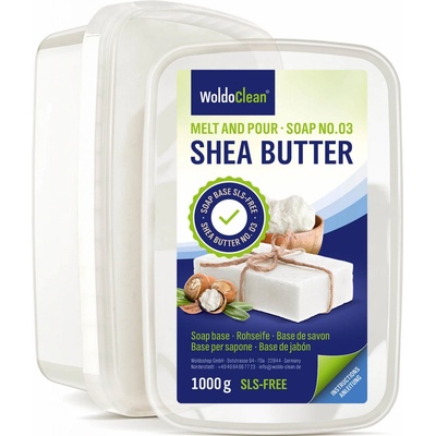 WoldoClean glycerinové s bambuckým máslem bez SLS 1 kg