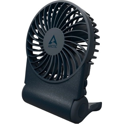 ARCTIC Summair 2Go (Dark Blue) - Rechargeable Pocket Fan with Stand (74 hours of battery life and va AEBRZ00028A